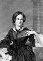 Charlotte Brontë (1816-1855). Posthumt portræt af Duyckinick, 1873, baseret på en tegning af George Richmond